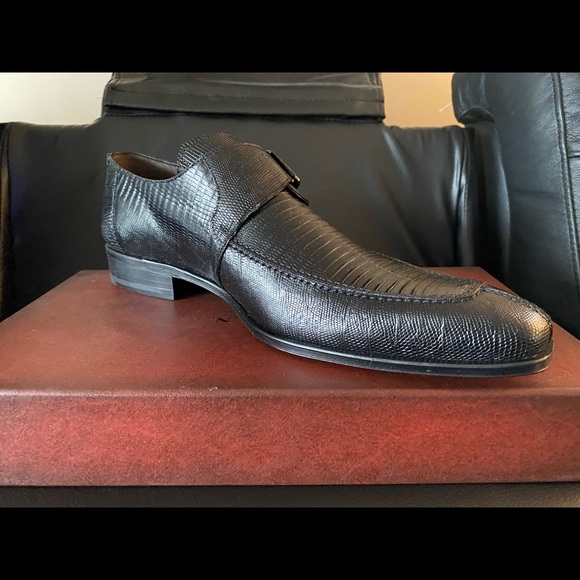Mezlan Genuine Lizard Loafers - Picture 6 of 8